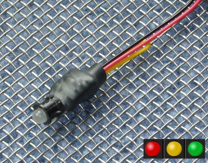 Richard's GBS Zero Volts dashboard LED indicator