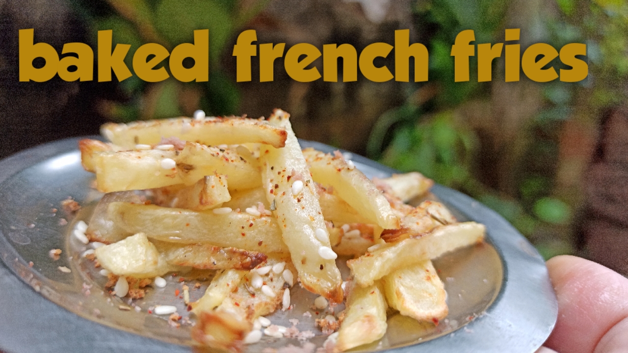 Can You Bake French Fries in Oven Without Oil [ Baked Potato Fries Indian Airfryer Recipe