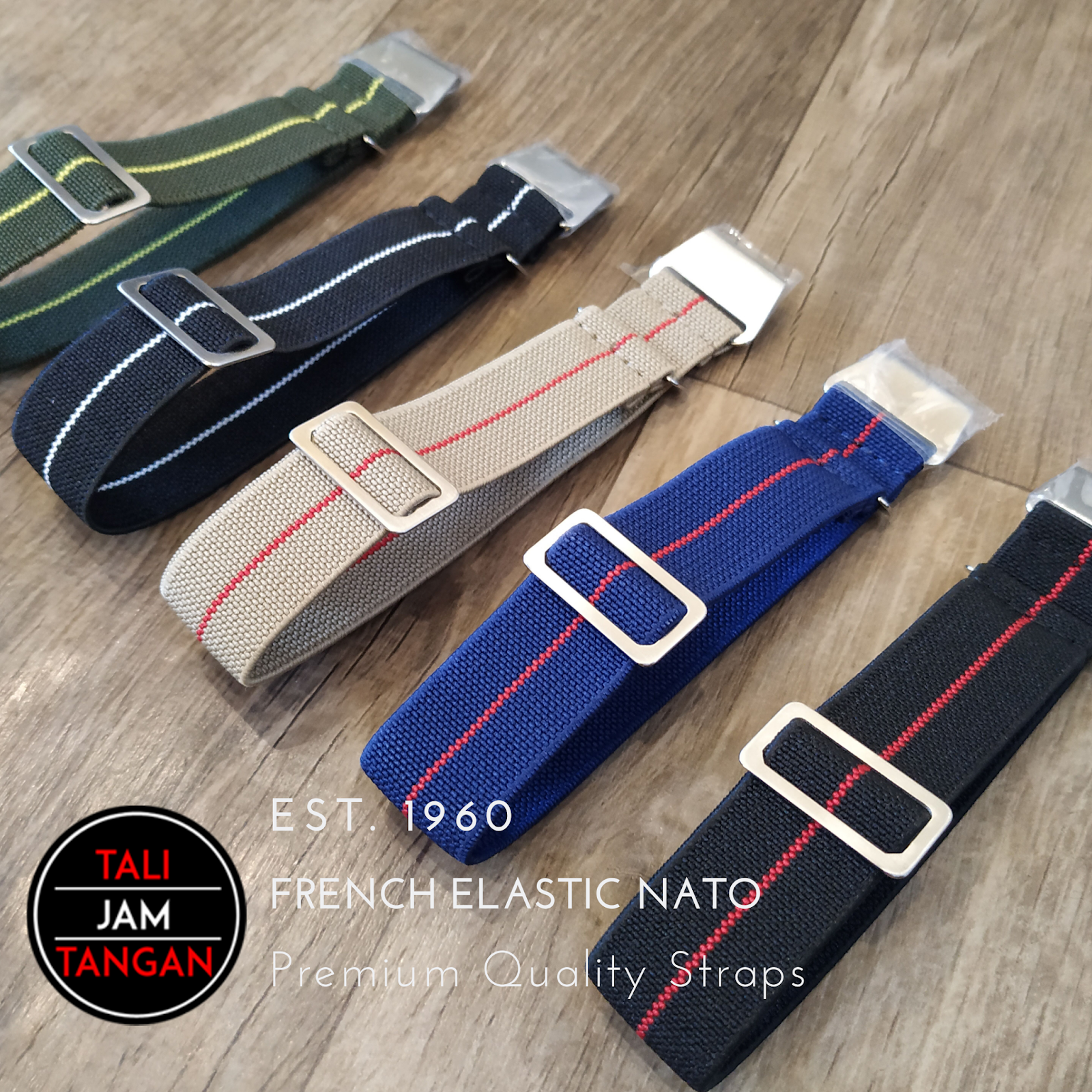 French Nato Straps Pusat Tali Jam Tangan Termurah
