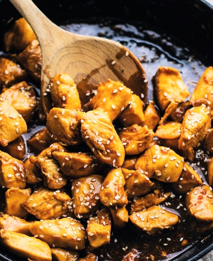 10Minute Teriyaki Chicken & Broccoli