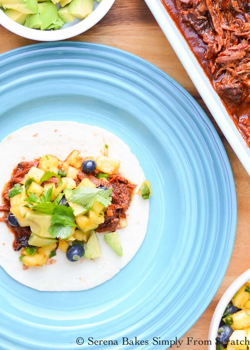 Smoked Pulled Beef Chuck Tacos Serena Bakes Simply From Scratch