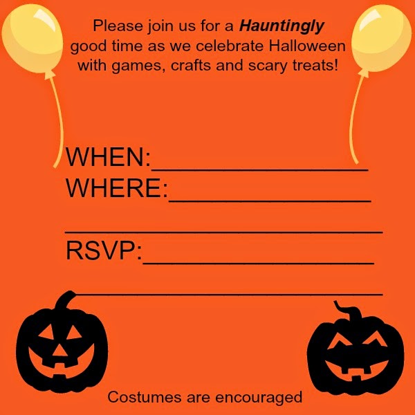 Tales of Mommyhood Let�s Party! Celebrate Halloween With A Party