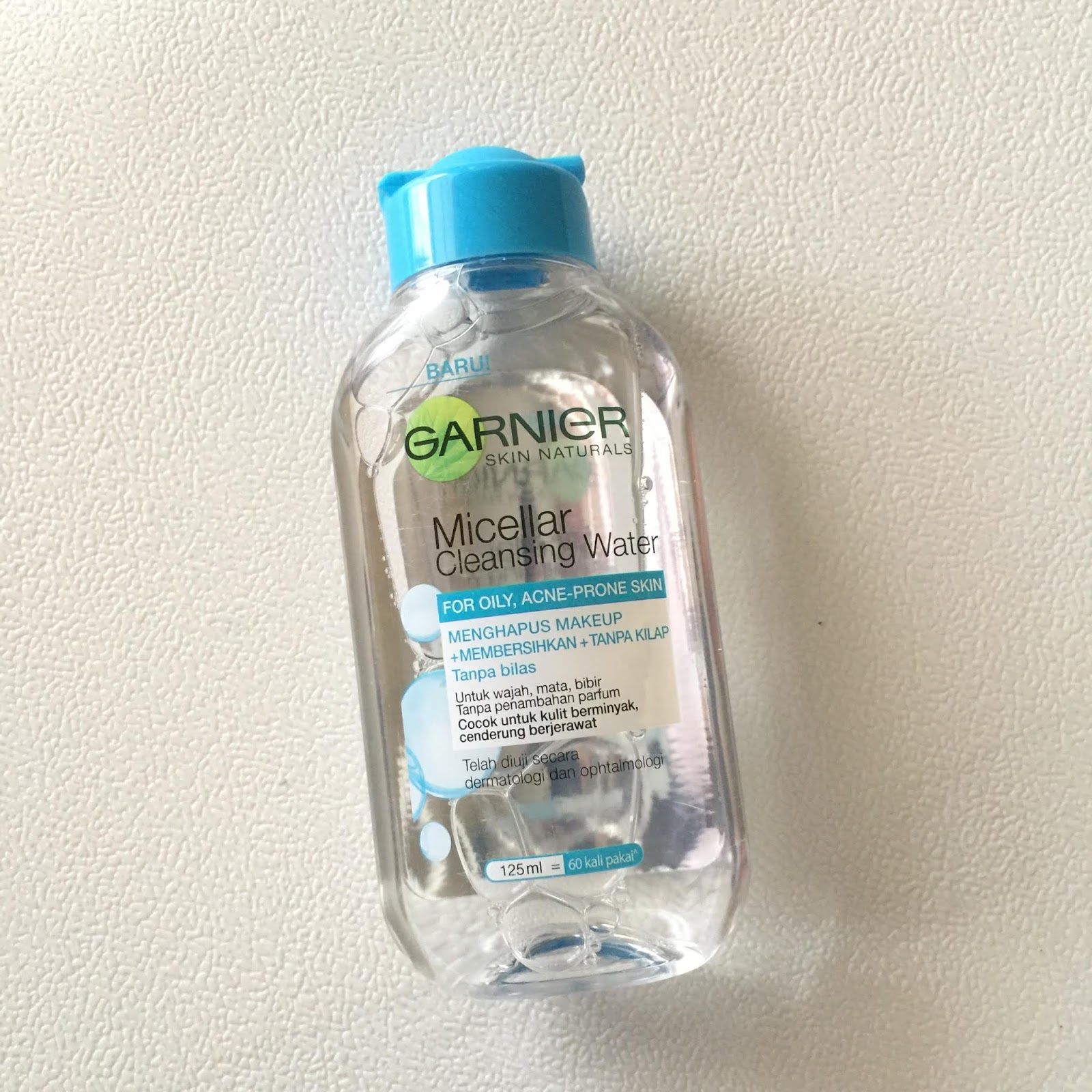 Review Garnier Micellar Cleansing Water For Oily Acneprone Skin
