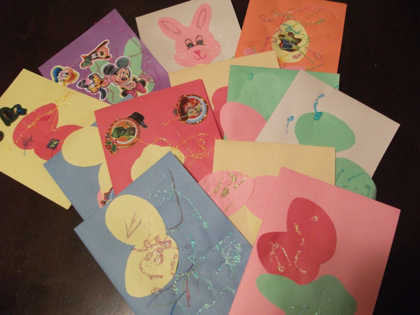 Momma Made it!: Kid Craft! Easter Cards!