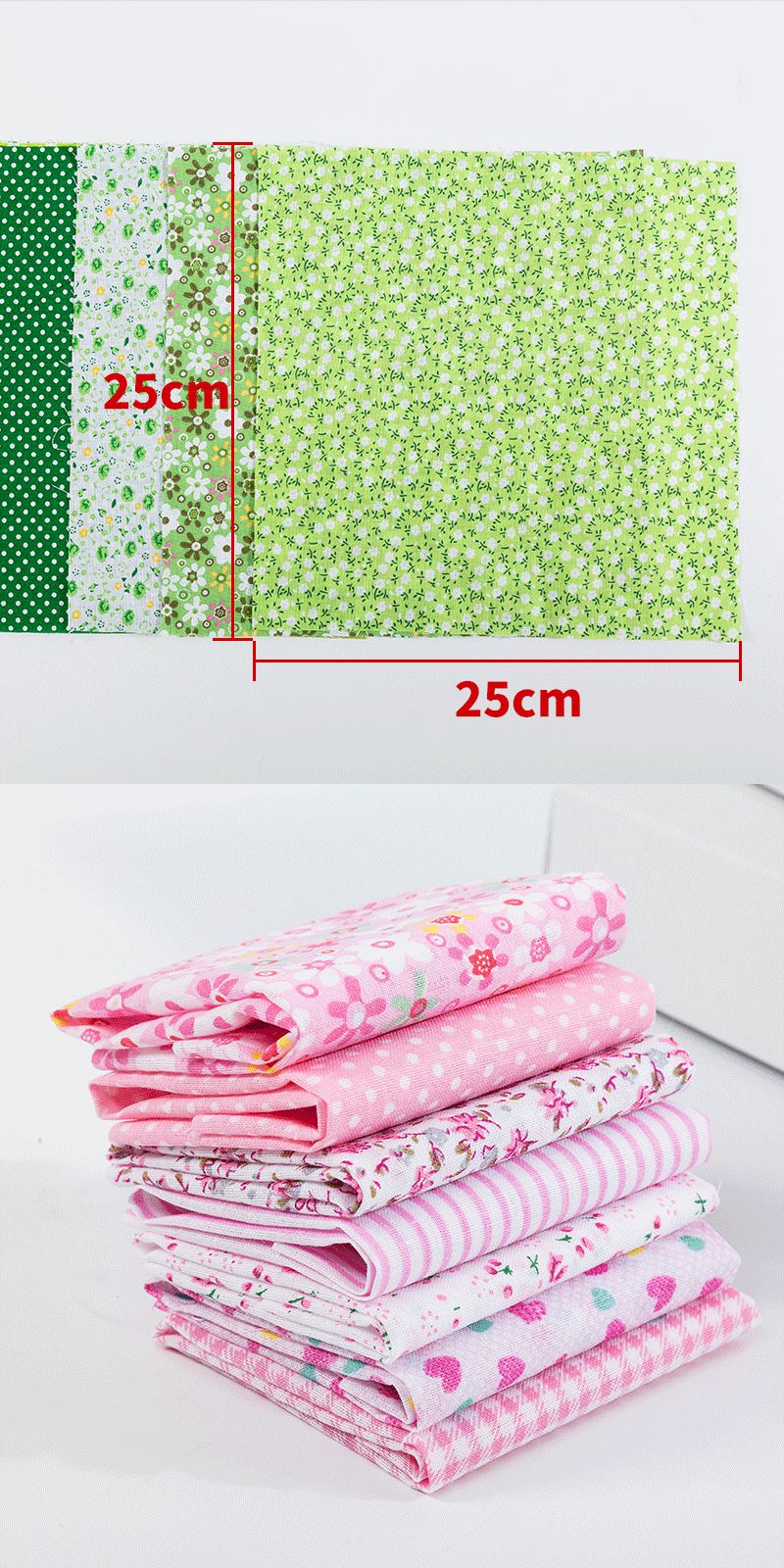 Cotton Fabric Printed Cloth Sewing Quilting Fabrics for Patchwork Needlework