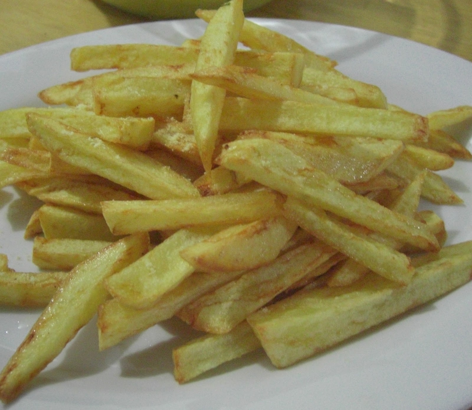 The Easy Kitchen Homemade Cheddar Cheese Fries