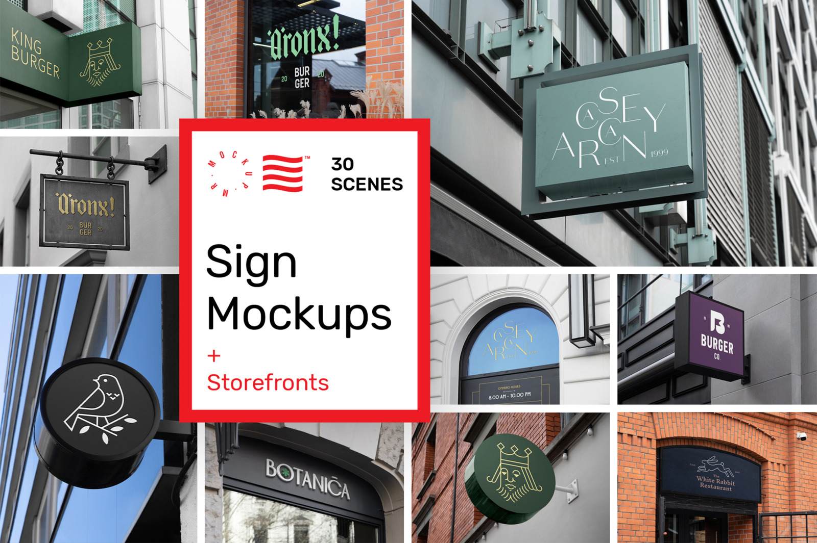 Sign Mockups and Storefront Mockups Sign Mockups and Storefront