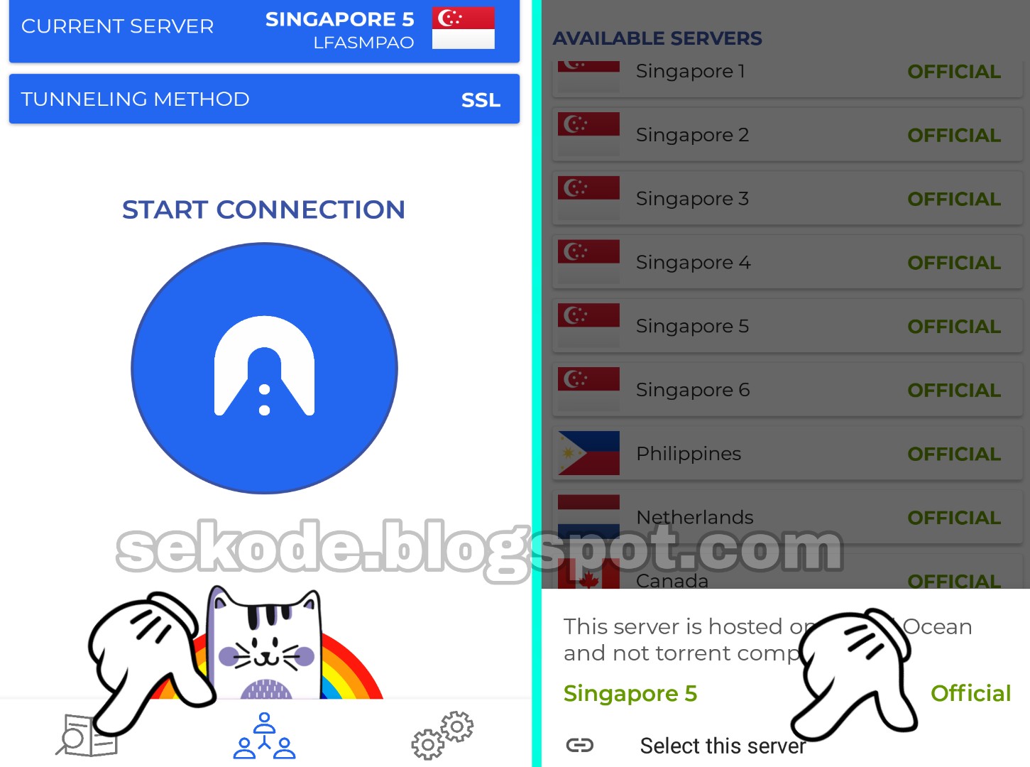 Cara Menggunakan Aplikasi TunnelCat VPN Android Kumpulan Informasi