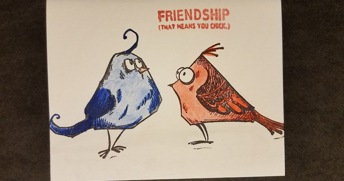 Craftyhairlady: Friendship birds