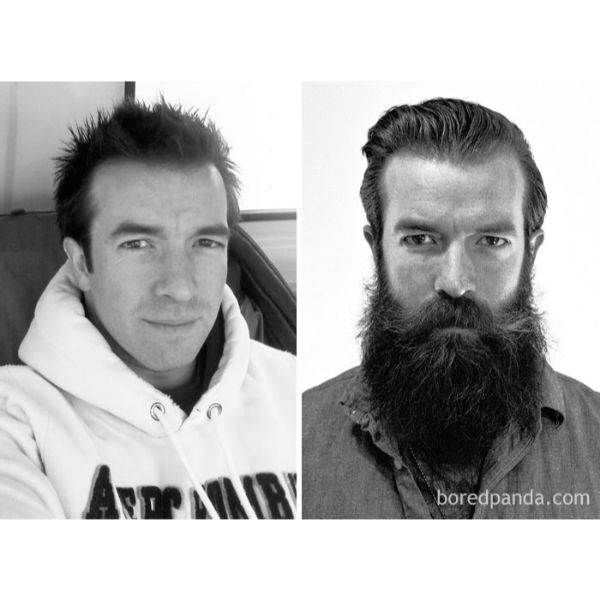 Men's Corner Another proof that men look better with a beard