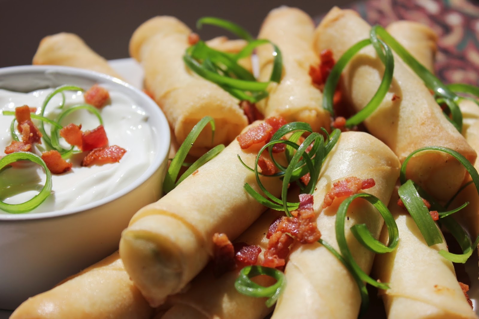 Sisters Luv 2 Cook Ultimate Mashed Potato Spring Rolls