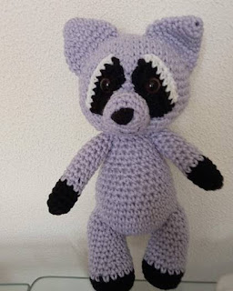 PATRON GRATIS MAPACHE AMIGURUMI 45840