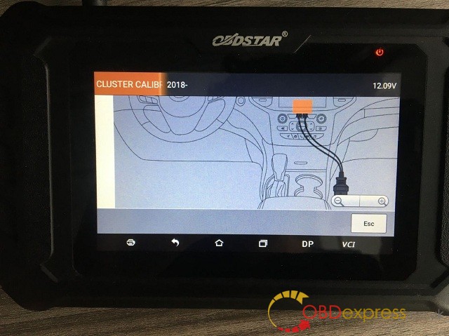 2018 Dodge Ram mileage correction by obdstar odomaster 4