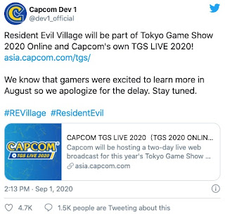Resident Evil Village Will Appear at TGS 2020 Online