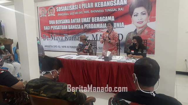 Senator Maya Rumantir Gandeng Tokoh Agama Doakan Bangsa Indonesia dan Perdamaian Dunia