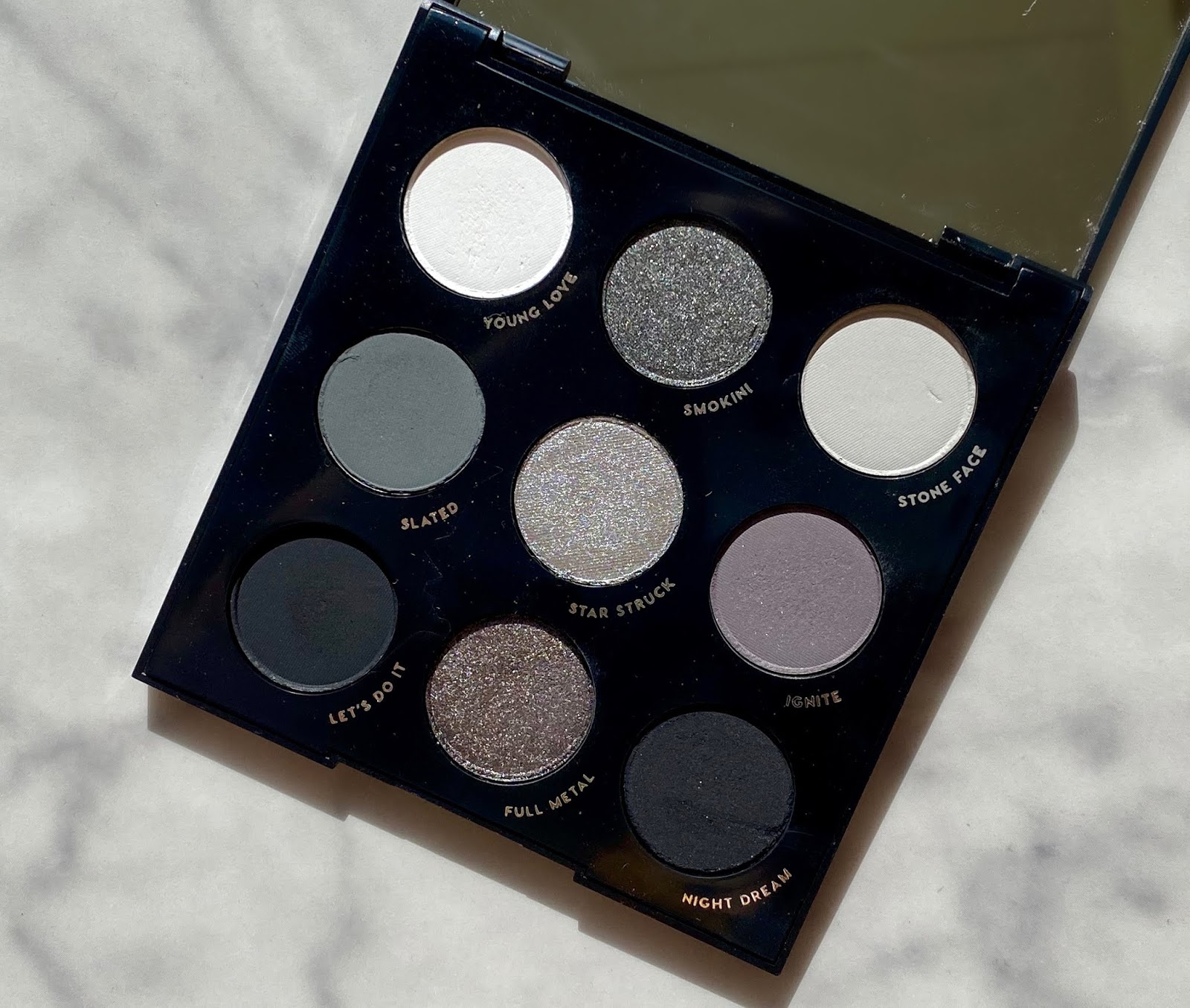 Colourpop Smoke Show Eyeshadow Palette Swatches And Review