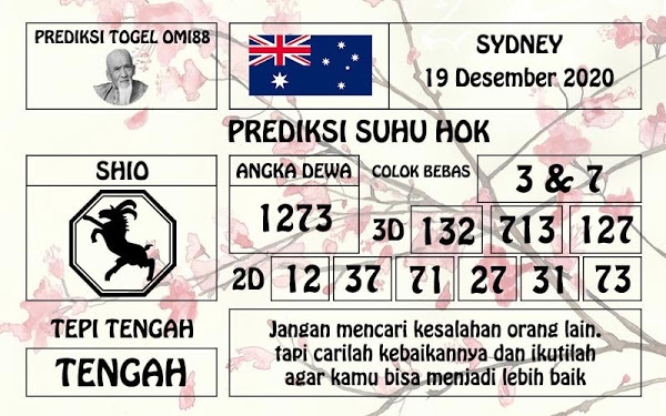 Syair Sdy Sabtu 19 Desember 2020 Forum Kode Syair Toto
