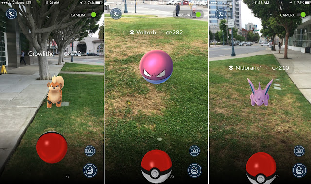 Explain and download the game Pokémon Go for Android and iPhone iOS devices