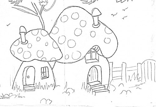 50 desenhos, moldes e riscos de cogumelo para colorir, pintar, imprimir!  Muitos desenhos de cogumelos! - Espaç…