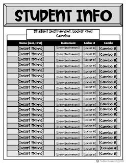 Student Info Example 1