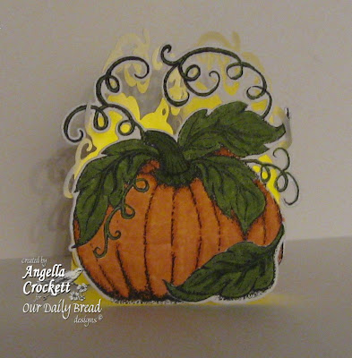 ODBD Pumpkin Single, ODBD Custom Pumpkin Die, Project Designed by Angie Crockett ODBD Pumpkin Single, ODBD Custom Pumpkin Die, Project Designed by Angie Crockett