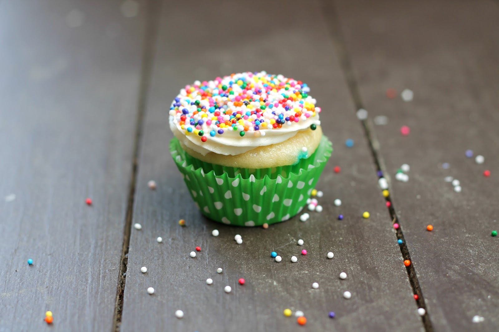 Mini Confetti Cupcakes + Tom Tom's Class Birthday Party Carolina Charm