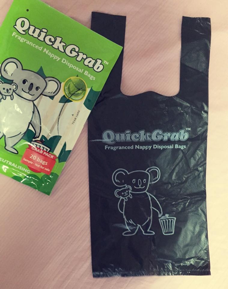 quick grab nappy disposal bags