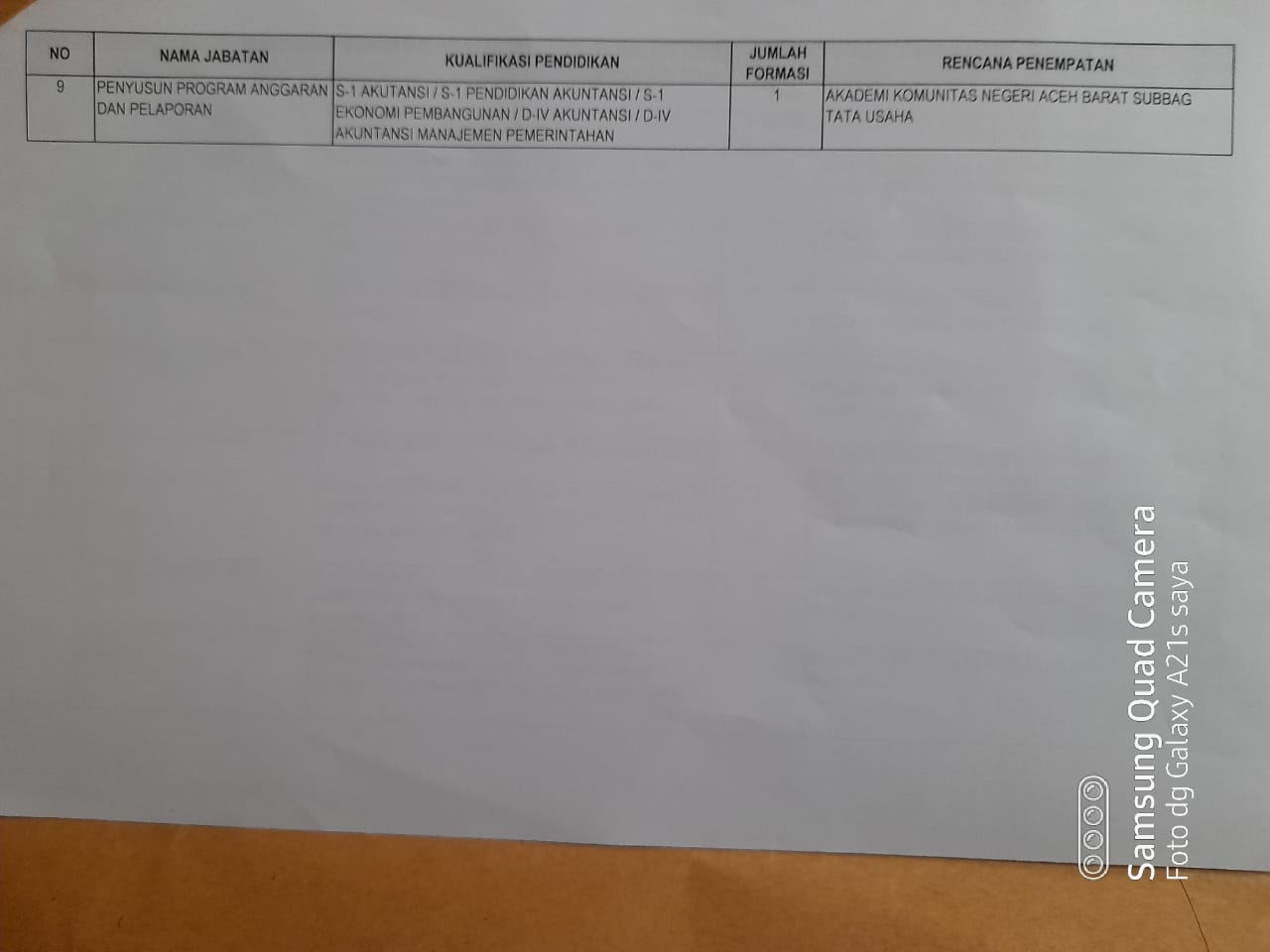 Seleksi Casn Cpns Pppk Provinsi Kabupaten Kota Kementerian Lembaga Formasi Tahun 2021 Rincian Formasi Cpns Kemendikbud Ristek Akademi Komunitas Negeri Tahun 2021