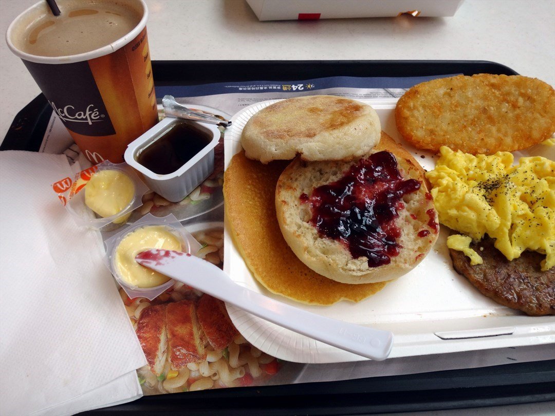 Supersupergirl from openrice [Review 4475] Breakfast at McDonald's 麥當勞 McDonald's