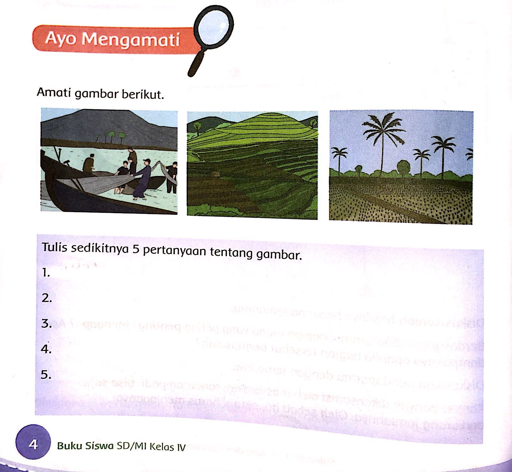 Kunci Jawaban Tematik Kelas 4 Tema 3 Halaman 2 4 6 Hewan Dan Tumbuhan Di Lingkungan Rumahku Bagaimana Pak