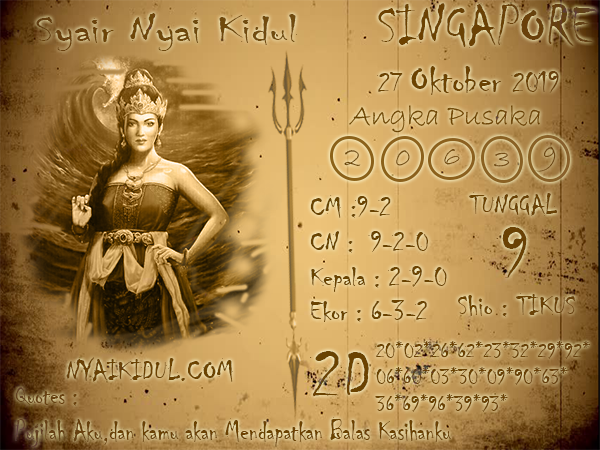Syair Nyai SINGAPORE 27 Oktober 2019