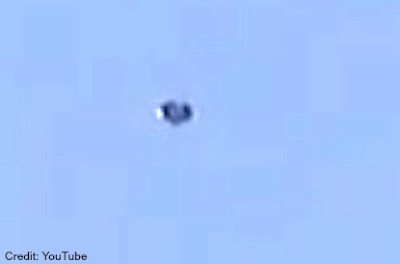 Black UFO captured on video over Georgia (Edt) 10-23-12