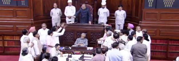 संसद में कांग्रेस का हंगामा: हाउस में हुई जयराम रमेश और स्वामी की बहस