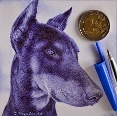 Miniatűr kutyaportré