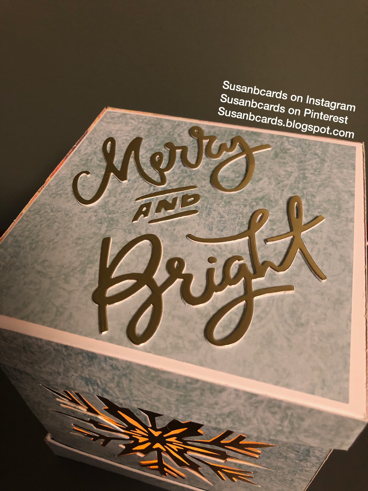 Holiday Light up Gift Box