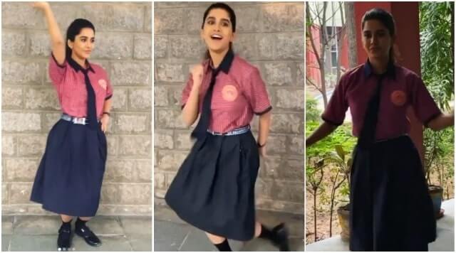 Nabha Natesh Is Excited As She Back To School Days, Watch This Adorable Video.