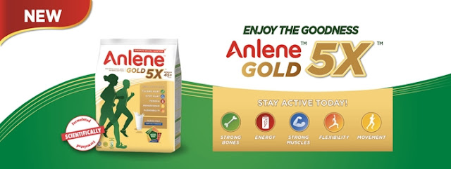 Anlene, ACTIFIT 3X, ACTIFIT GOLD 5X, Anlene Milk, Anlene Milk Powder,  Musculoskeletal Health, Milk Fat Globule Membrane, Health