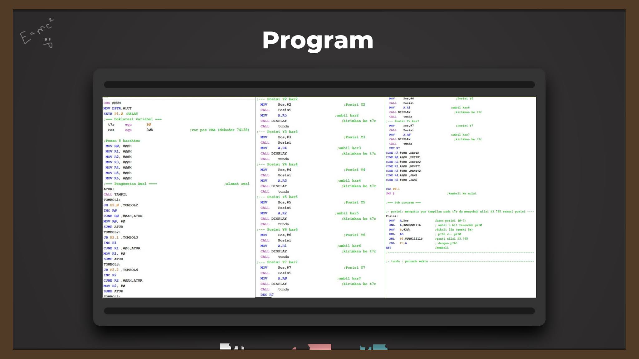 TIMER UP & DOWN berbasis Mikrokontroler 8052 Belajar Mikrokontroler 2021