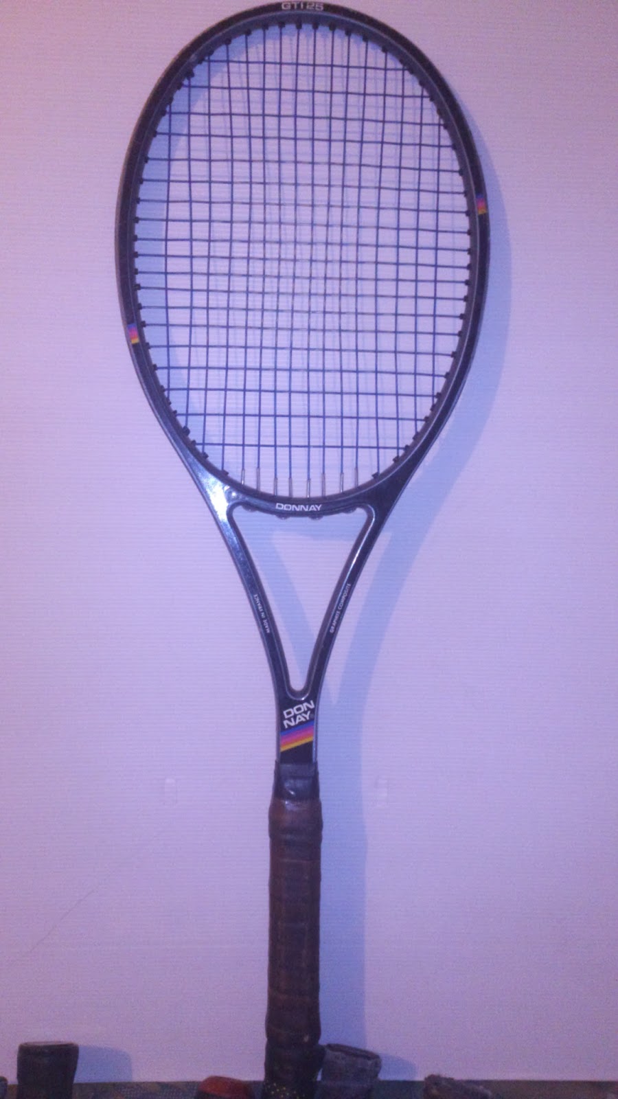 Ma collection de raquettes de tennis Donnay