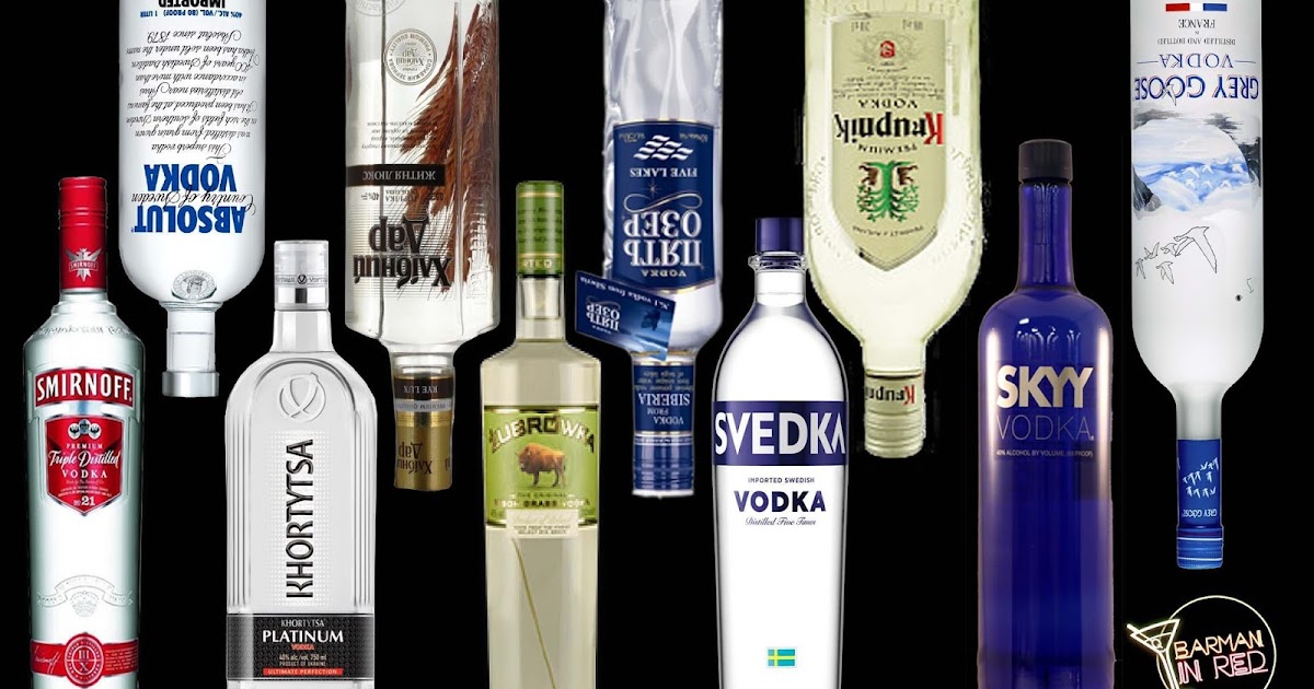 10 Marcas de Vodka que más se beben en el mundo