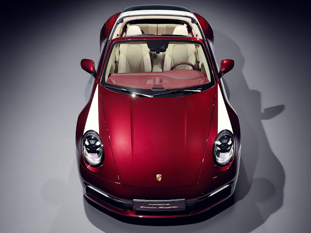 Porsche 911 Targa 4S Heritage Design edition - detalhes