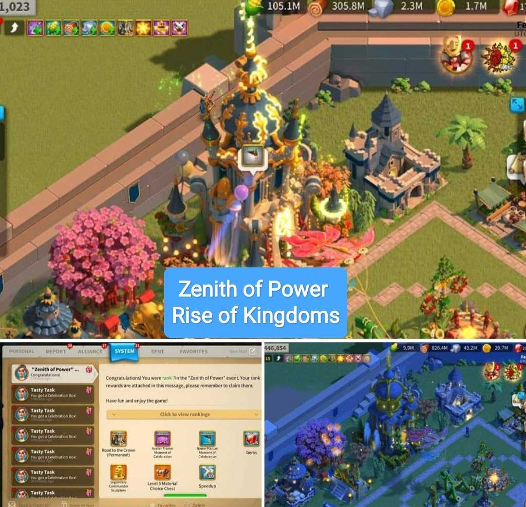 Kapan Zenith of Power Rise of Kingdoms Muncul? Kibezaka