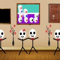 Games2Mad - G2M Scary Stickman House Escape