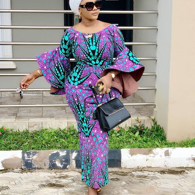 long ankara gowns 2019