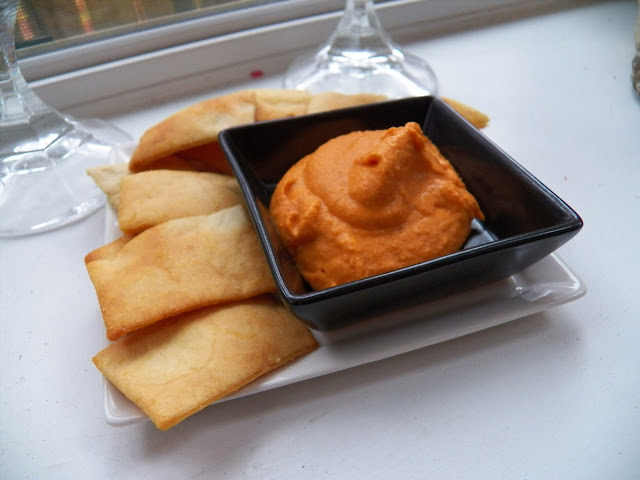 Roasted Red Pepper Hummus