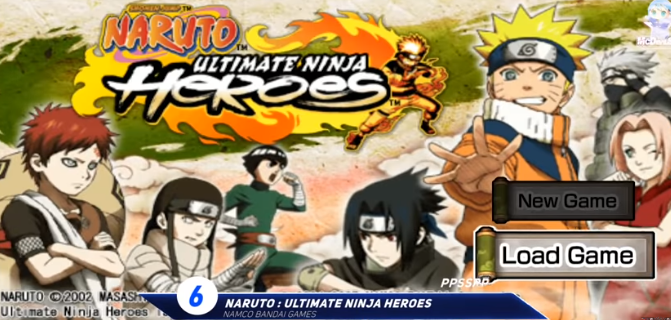 Naruto Ultimate Ninja 1 SAVE DATA AETHERSX2 ANDROID 