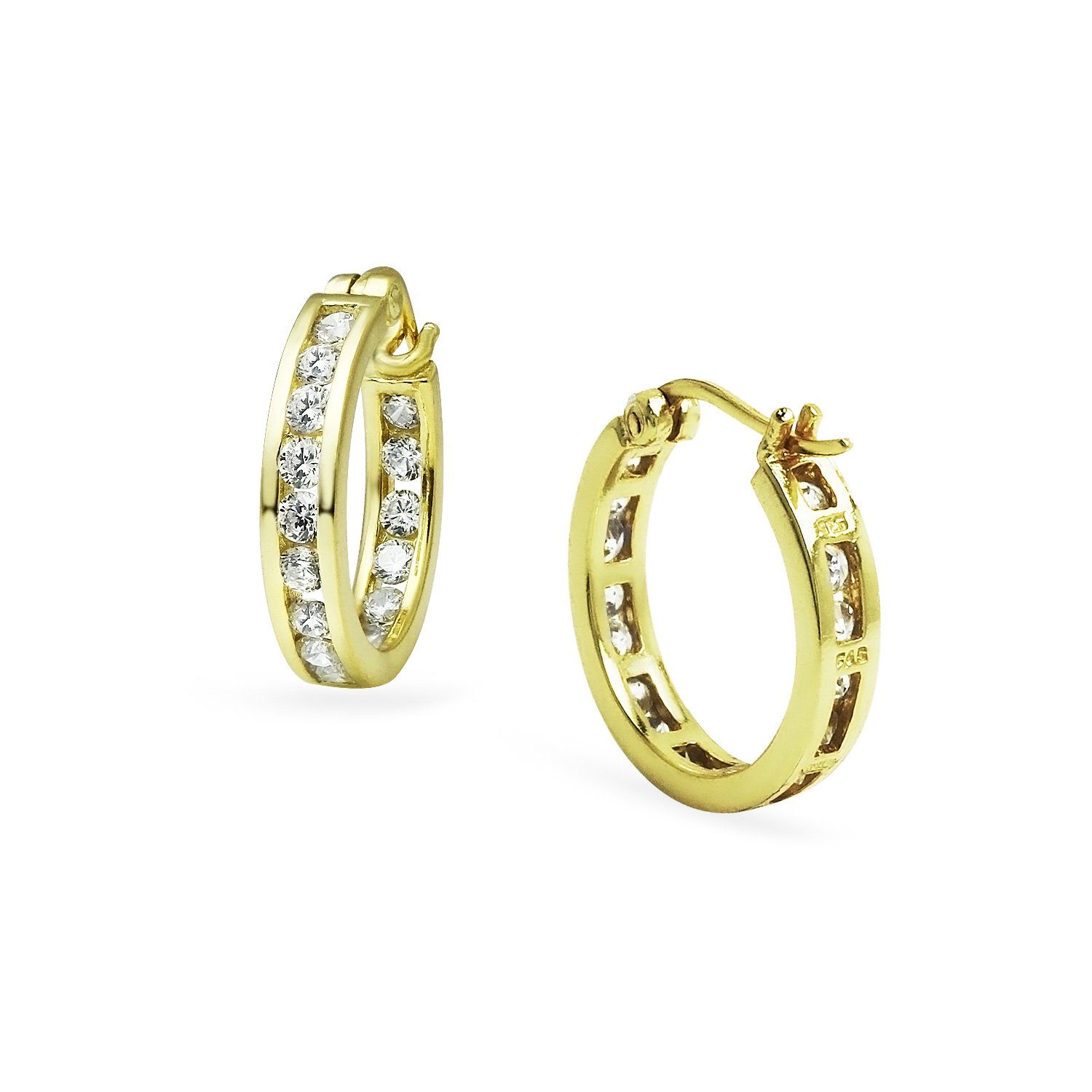 New Earring Findings of Cubic Zirconia