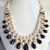 Pearl multi strand necklace