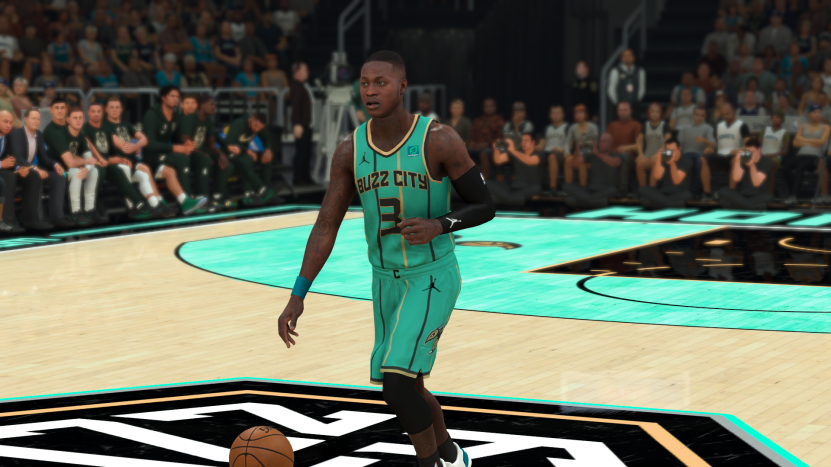 Nba 2k21 2020 21 Hornets City Jersey And Court By Cheesyy For 2k21 Nba 2k Updates Roster Update Cyberface Etc