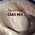 Mélange à gâteau maison (homemade cake mix)